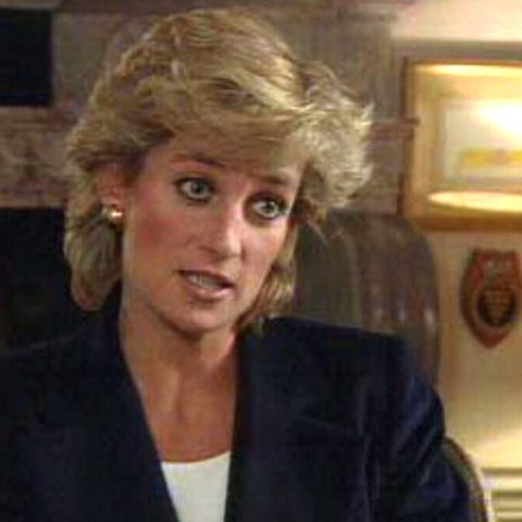 Prinzessin Diana bei ihrem legendären TV-Interview 1995