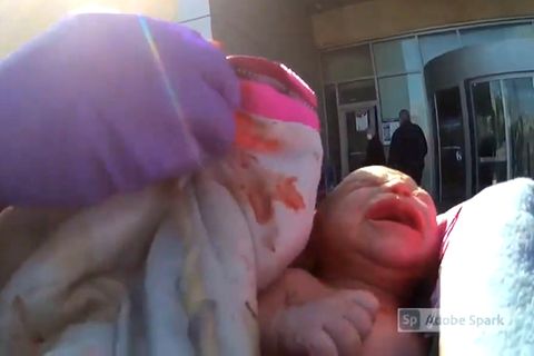 USA: Mutter bringt Baby auf Krankenhaus-Parkplatz zur Welt