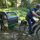 Die Fat-Tires machen sich auf lockerem Boden bezahlt.