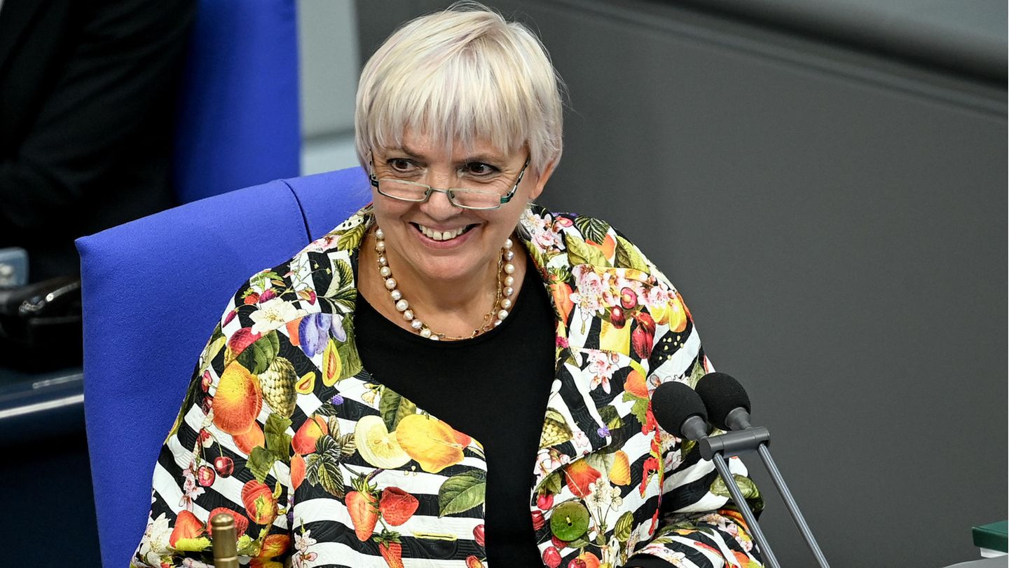 Claudia Roth im Bundestag