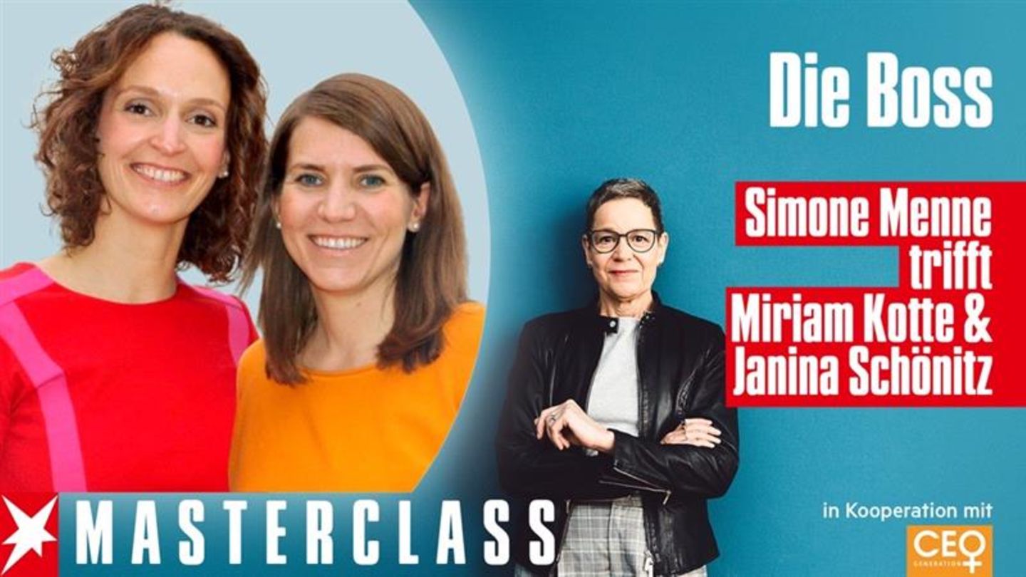 Simone Menne, Miriam Kotte und Janina Schönitz