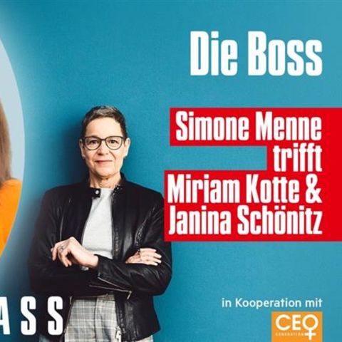 Simone Menne, Miriam Kotte und Janina Schönitz