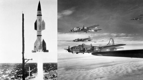 Raketen wie die Wasserfall hatten das Potenzial, den Bombenkrieg zu beenden.