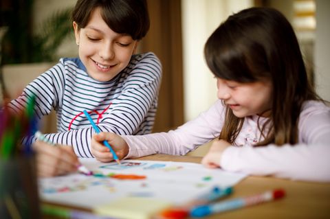 Malbuch für Kinder: kreative Beschäftigung und willkommene Abwechslung