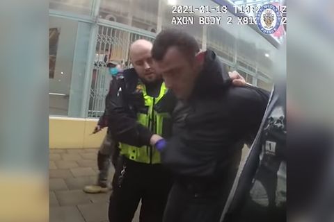 Festnahme in Birmingham