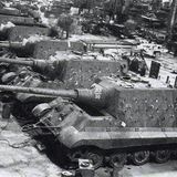 Montage der Jagdpanzer.