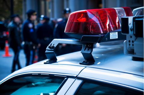 Ein US-Polizeiwagen als Symbolfoto