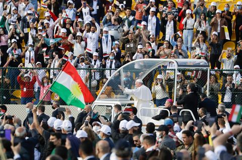 Papst Franziskus im Irak