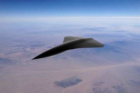 Die Drohne soll Mach 2,1 erreichen können.