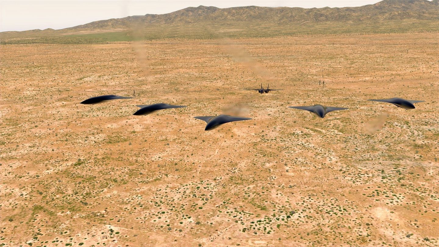 Der Arrow soll Kampfjets in Einsätzen  von hoher Intensität begleiten.