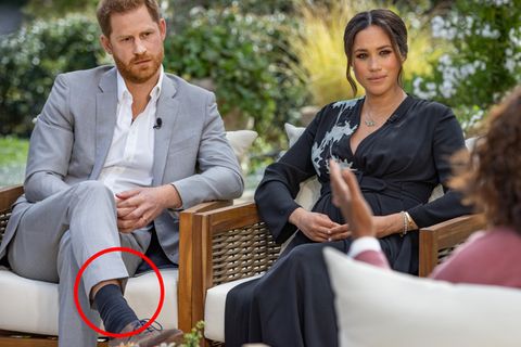 Harry und Meghan beim Interview mit Oprah Winfrey