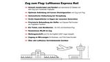 Zug zum Flug