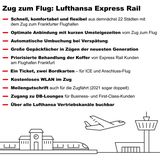 Zug zum Flug