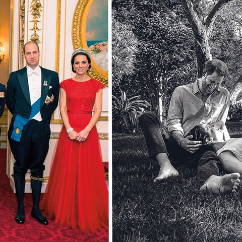 William und Kate gegen Harry und Meghan