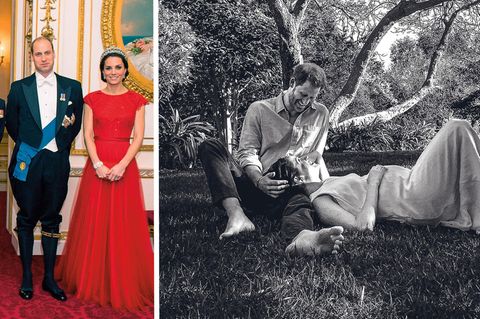 William und Kate gegen Harry und Meghan