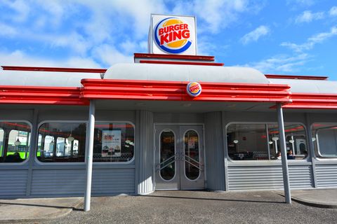 Eine Filiale von Burger King
