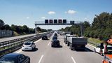 Stau auf der Autobahn