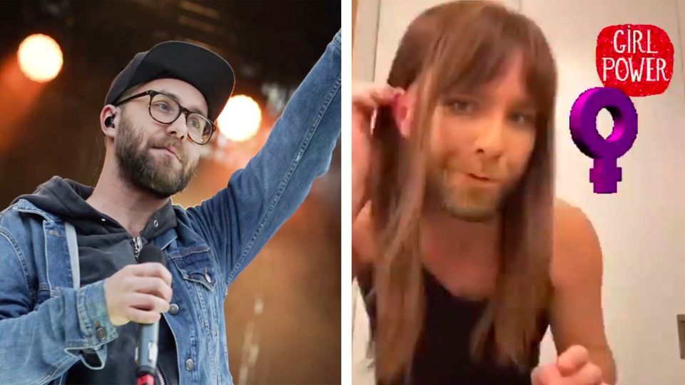 Sänger Mark Forster wird zur Frau Sänger Mark Forster wird zur Frau