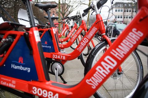 Mit dem StadtRad schnell und umfreundlich durch Hamburg