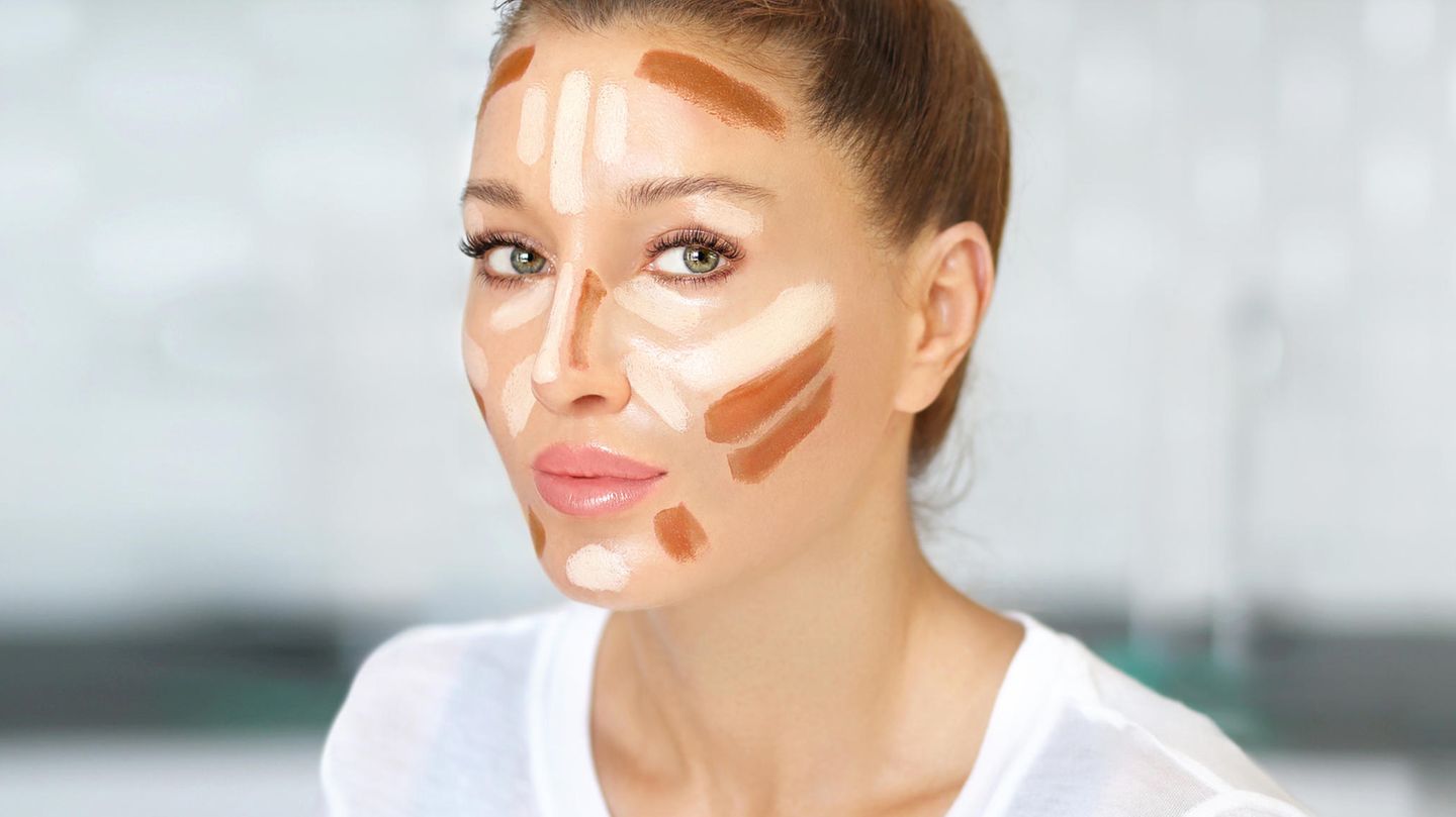 With contouring provide more expression: instructions