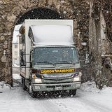 Der Fuso e-Lkw ist in der Schweiz im täglichen Einsatz