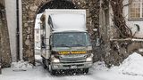 Der Fuso e-Lkw ist in der Schweiz im täglichen Einsatz