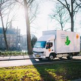 Der Fuso eCanter wird bei der PostNL genutzt
