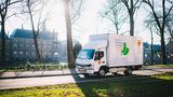 Der Fuso eCanter wird bei der PostNL genutzt