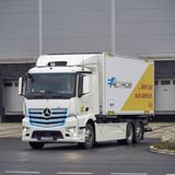 Mercedes Benz eActros im Praxiseinsatz bei Netto