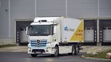 Mercedes Benz eActros im Praxiseinsatz bei Netto