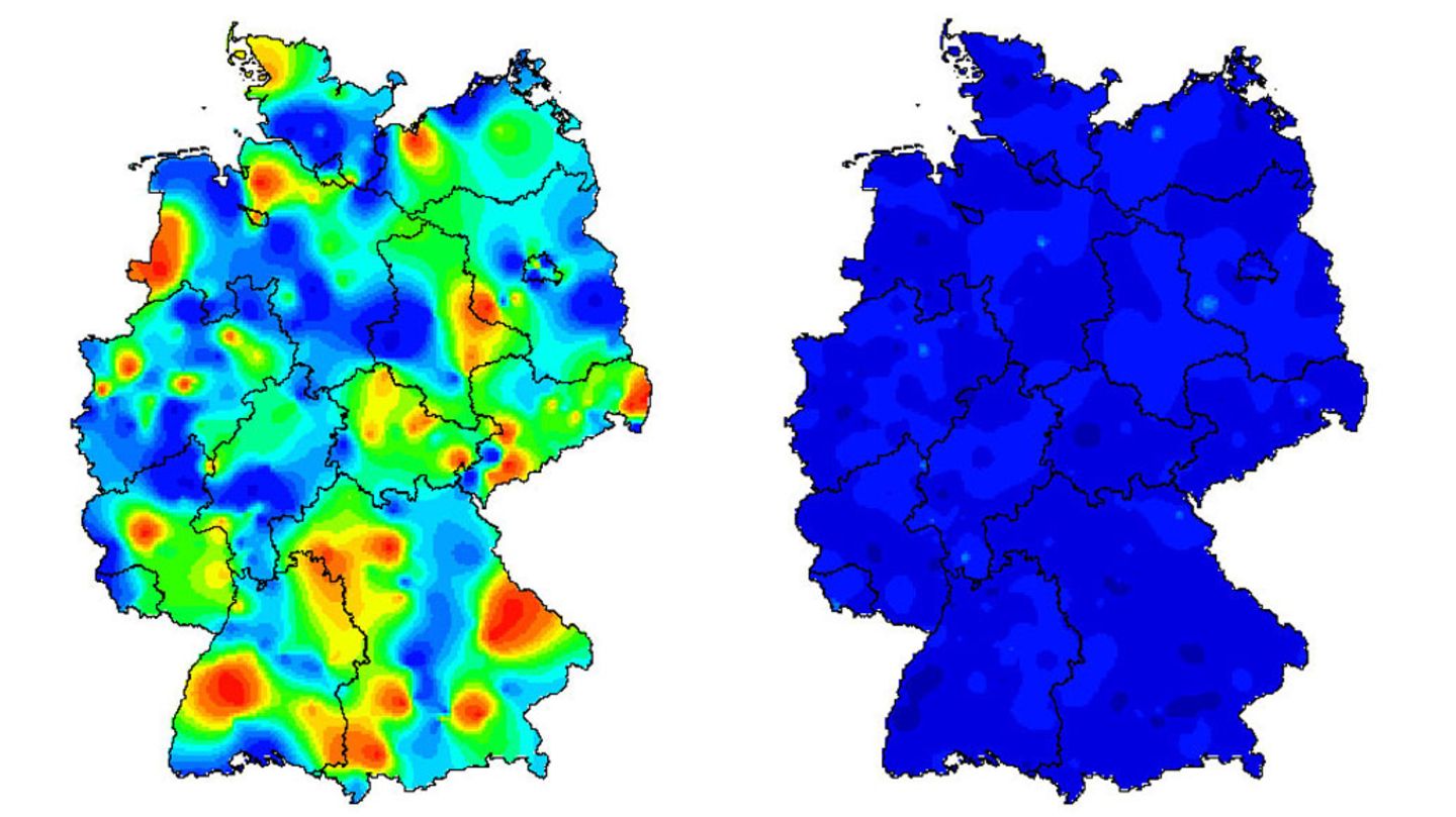 Aktivität der akuten Atemwegserkrankungen im Jahresvergleich