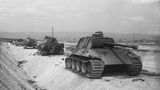Panther Panzer wurden erstmals mit Nachtsichtgeräten ausgerüstet.