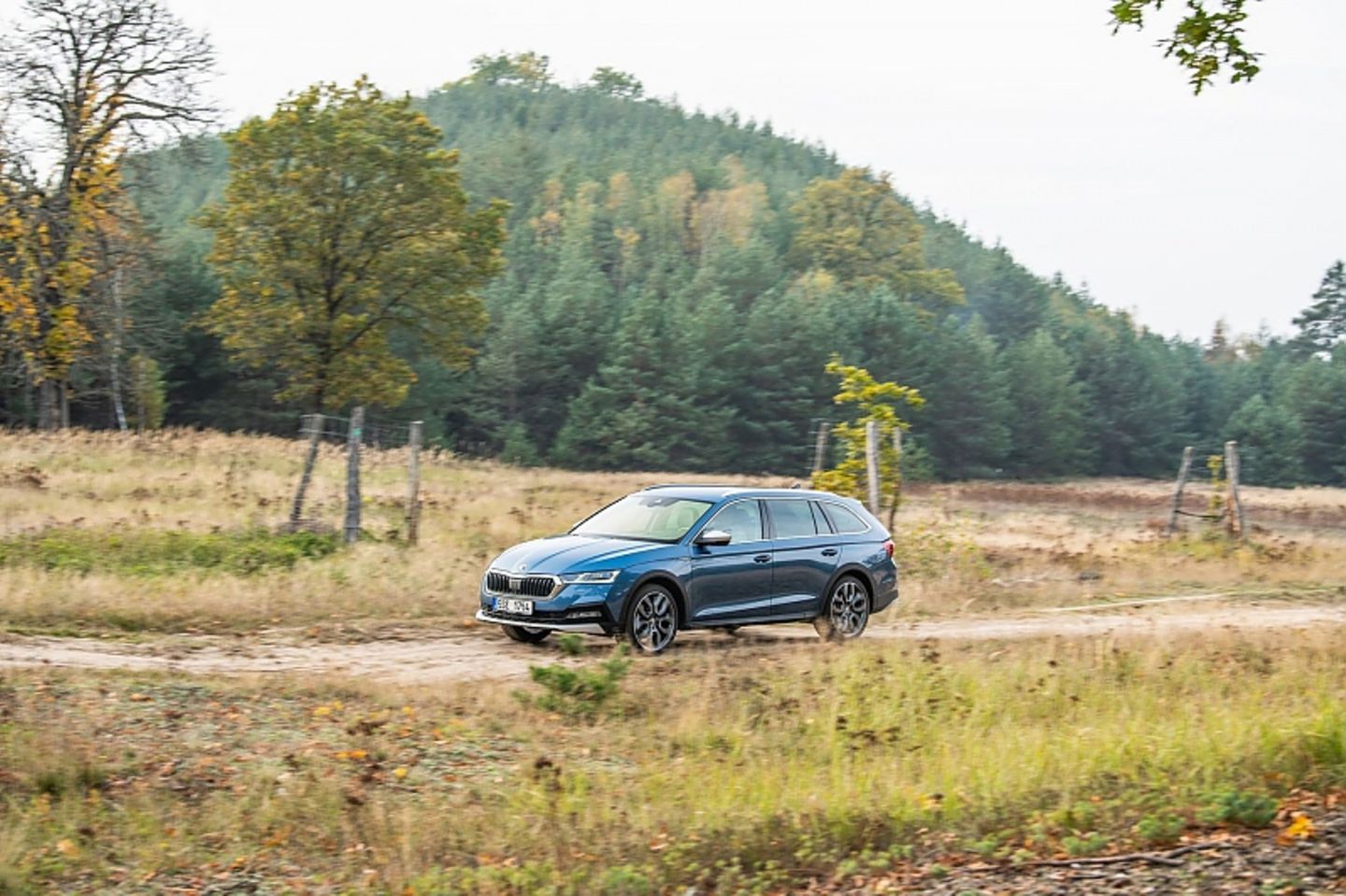 Der Skoda Octavia Scout 2.0 TDI 4x4 hat eine deutliche Anfahrtsschwäche