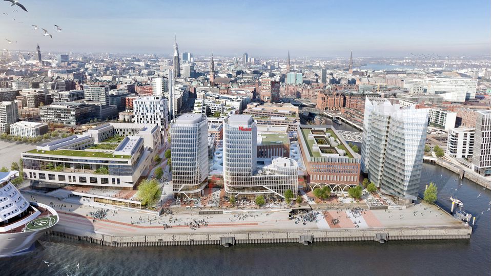 Westfield Überseequartier: Noch gibt es nur Modellfotos: Im Jahr 2023 soll das Westfield Überseequartier direkt an der Elbe offiziell eröffnet werden. Noch gibt es nur Modellfotos: Im Jahr 2023 soll das Westfield Überseequartier direkt an der Elbe offiziell eröffnet werden.