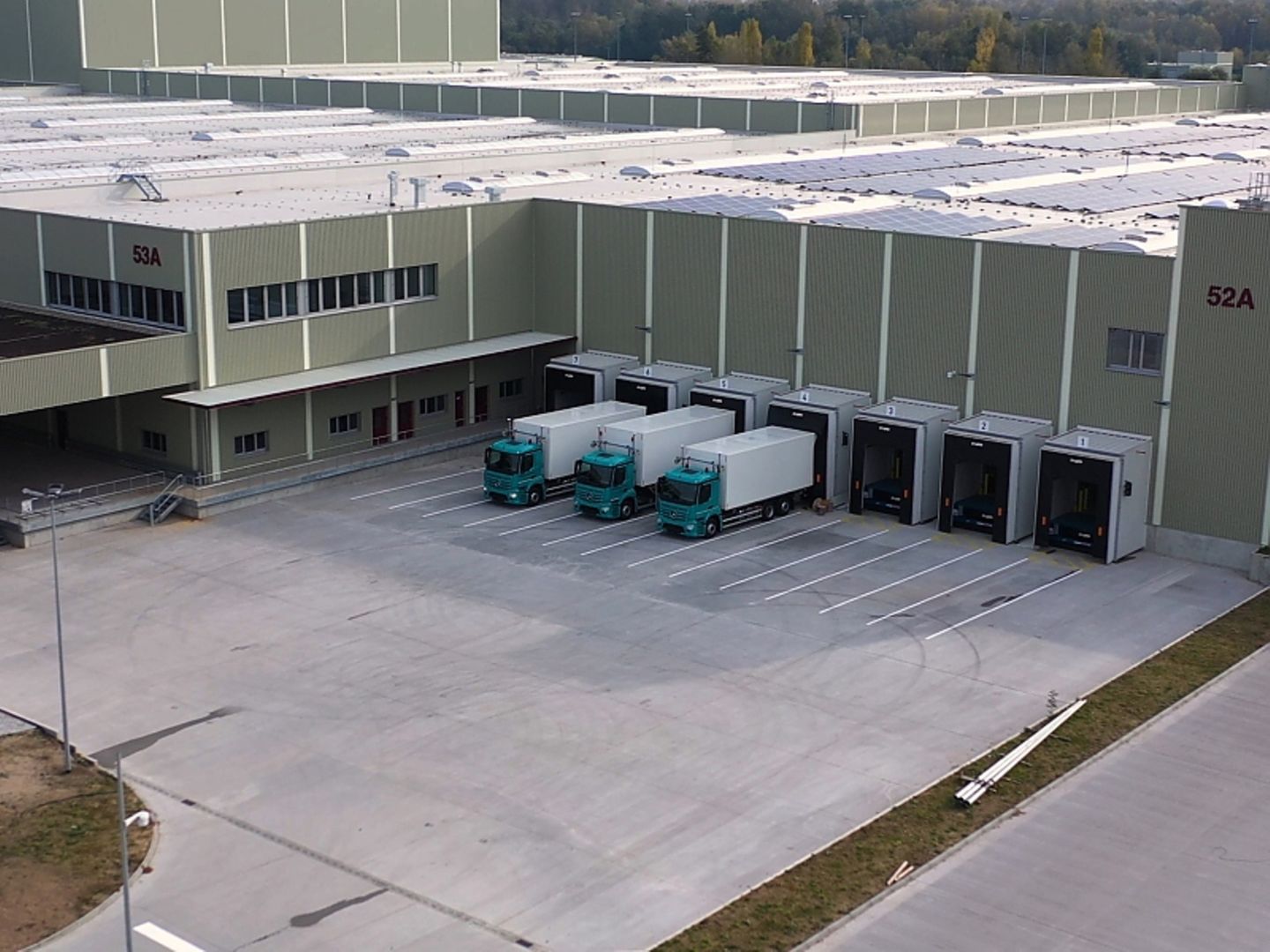 Daimler-Logistikzentrum Germersheim