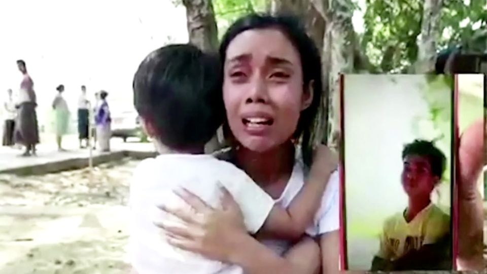 Unruhen in Myanmar: Frau eines getöteten Demonstranten: "Er sagte, es sei es wert, dafür zu sterben" Unruhen in Myanmar: Frau eines getöteten Demonstranten: "Er sagte, es sei es wert, dafür zu sterben"