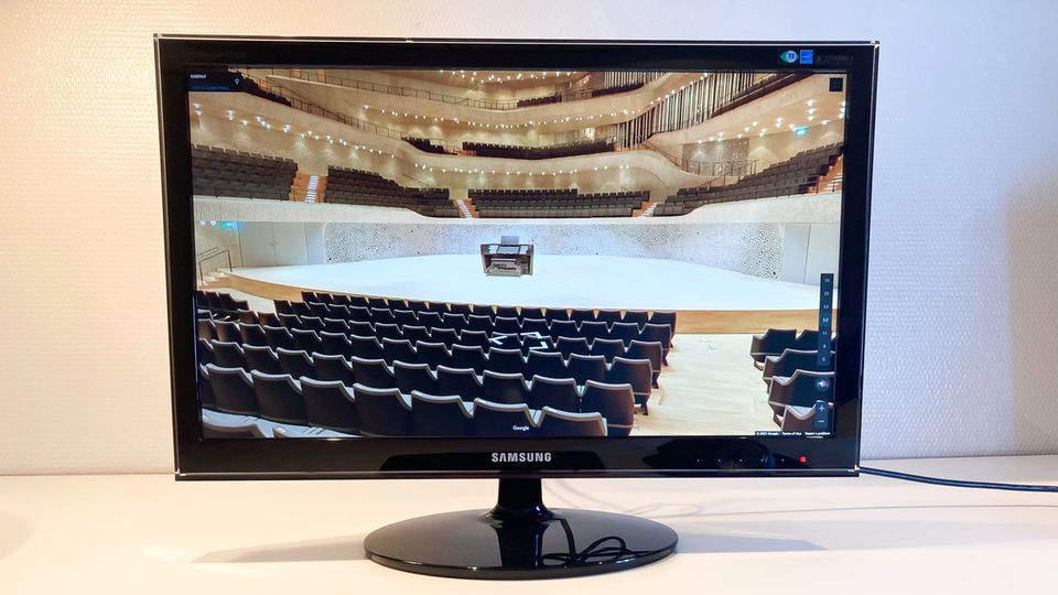 Der große Saal der Elbphilharmonie kann inzwischen auch online erkundet werden.