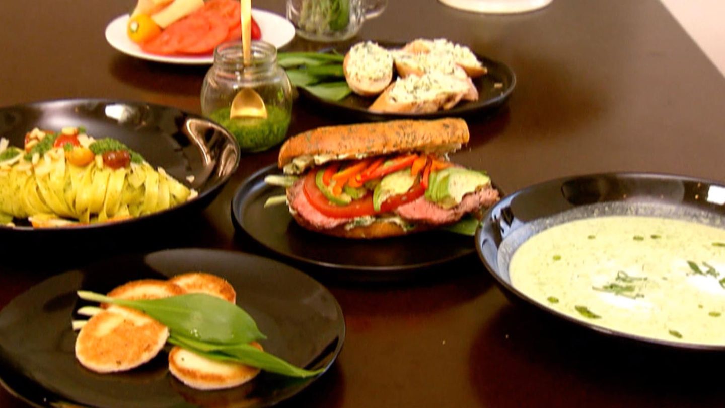 Bärlauch-Saison: So einfach bereiten Sie Pesto, Suppe und Butter mit dem Wildkraut zu
