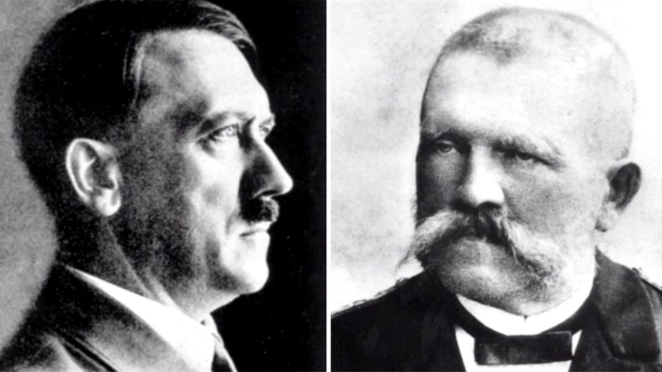 Adolf Hitler and Alois Hitler