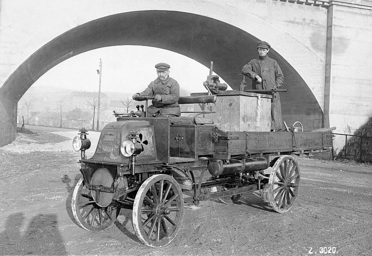 Daimler Lastwagen 4 PS von 1899 einer der allerersten Urahnen des Mercedes-Benz Atego