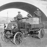 Daimler Lastwagen 4 PS von 1899 einer der allerersten Urahnen des Mercedes-Benz Atego