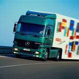 Mercedes Benz Actros 1843 mit Auflieger