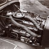 Der Sechszylindermotor MAN D 1546 GT leistete 1951 mit 8 72 Litern Hubraum 175 PS statt 130 PS