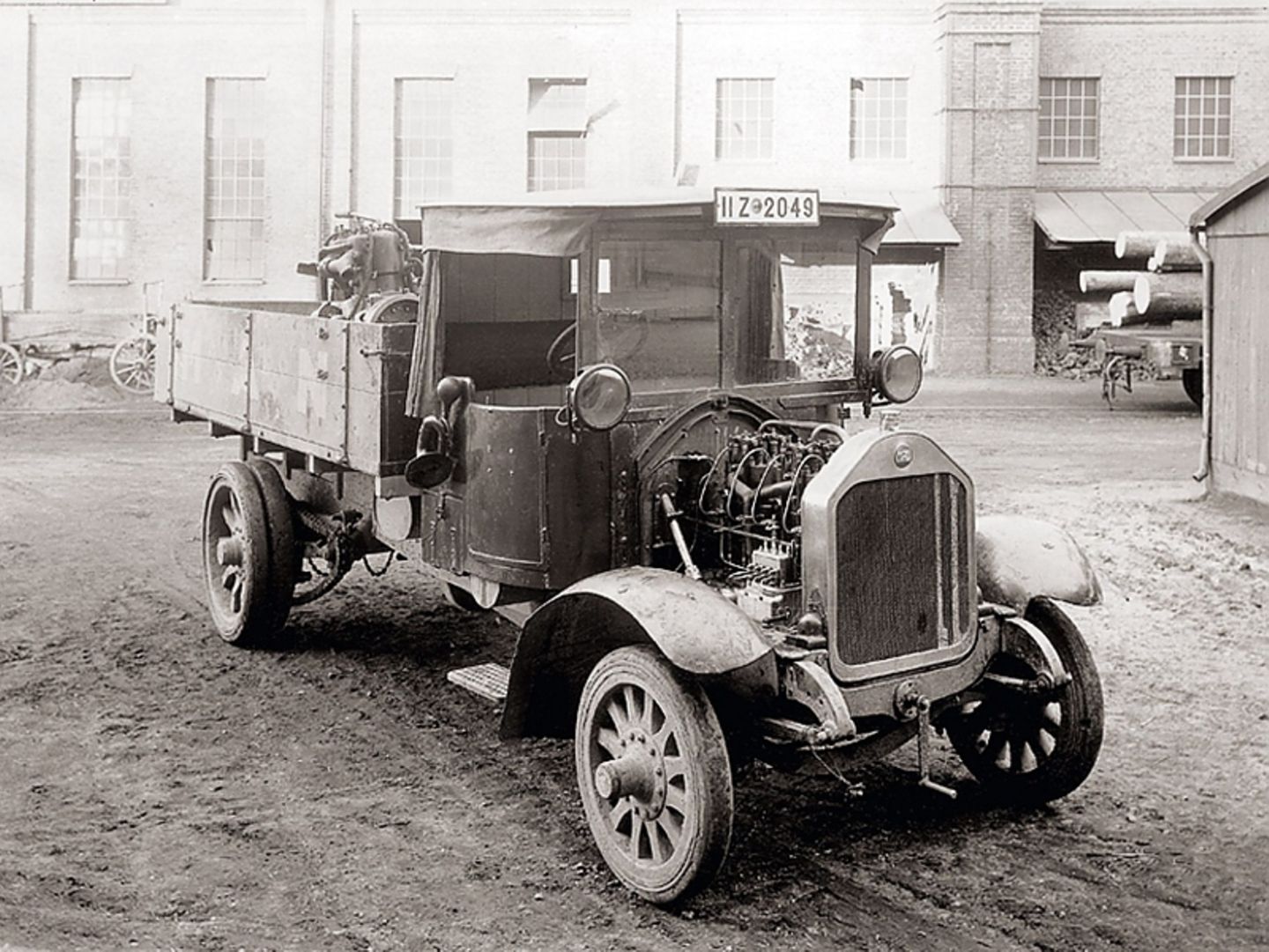 MAN Diesel-Lkw mit Direkteinspritzung 1924