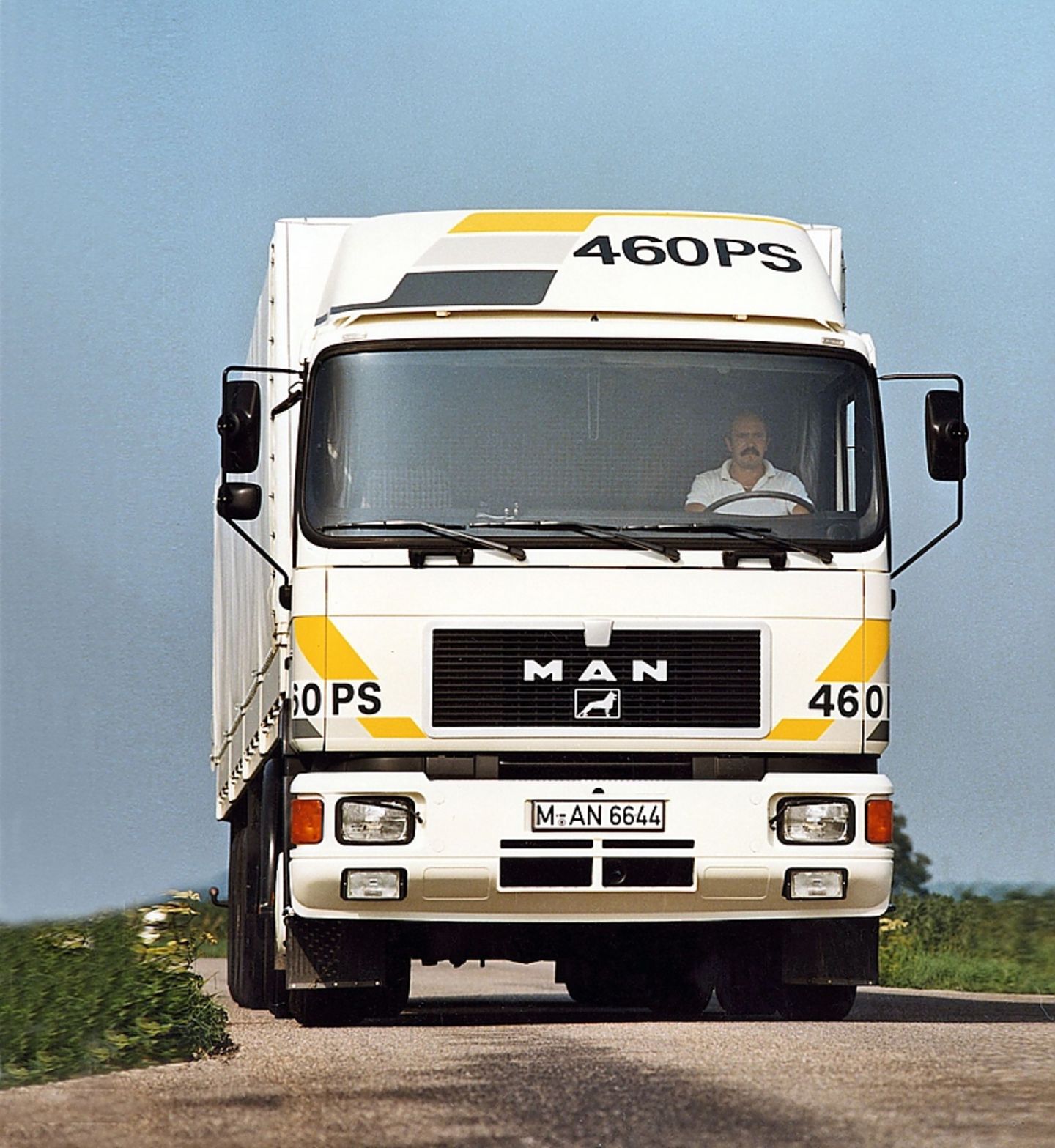 Im Jahr 1986 kam die MAN F90 Baureihe auf den Markt