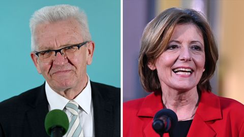 Winfried Kretschmann und Malu Dreyer