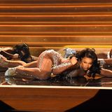 Megan Thee Stallion bekam nicht nur drei Grammys, sie durfte auch ihr Können zeigen: Live aus dem Staples Center in Los Angeles gab die Sängerin zusammmen mit Cardi B ihren Hit "WAP” zum Besten.