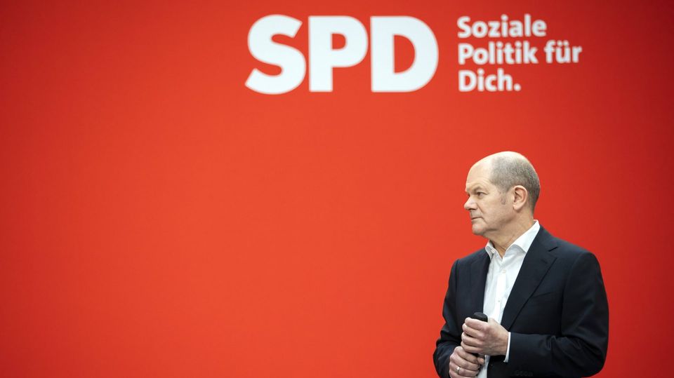 SPD-Kanzlerkandidat Olaf Scholz: Mit der Forderung nach einer Vermögenssteuer zieht er in den Wahlkampf