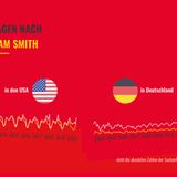 Die beiden wirtschaftlich einflussreichsten Denker der Geschichte sind mit Sicherheit Adam Smith und Karl Marx. Während der eine als Vordenker des Kapitalismus gilt, wollte ihn der andere abschaffen. Beide haben Generationen von Ökonomen und Denkern beeinflusst. Schaut man sich die Anzahl der Google-Suchanfragen an, so liegt Marx in seiner Heimat deutlich vorn. Was allerdings überrascht: Selbst im Mutterland des Kapitalismus, den USA, wird Marx häufiger gegoogelt als der schottische Aufklärer. Das lesenswerte Kapitel erklärt, inwiefern der Alkoholkonsum das Werk von Marx beflügelt hat - und warum das Wort "Wein" allein im im ersten Band seines Hauptwerks "Das Kapital" 26 Mal vorkommt.