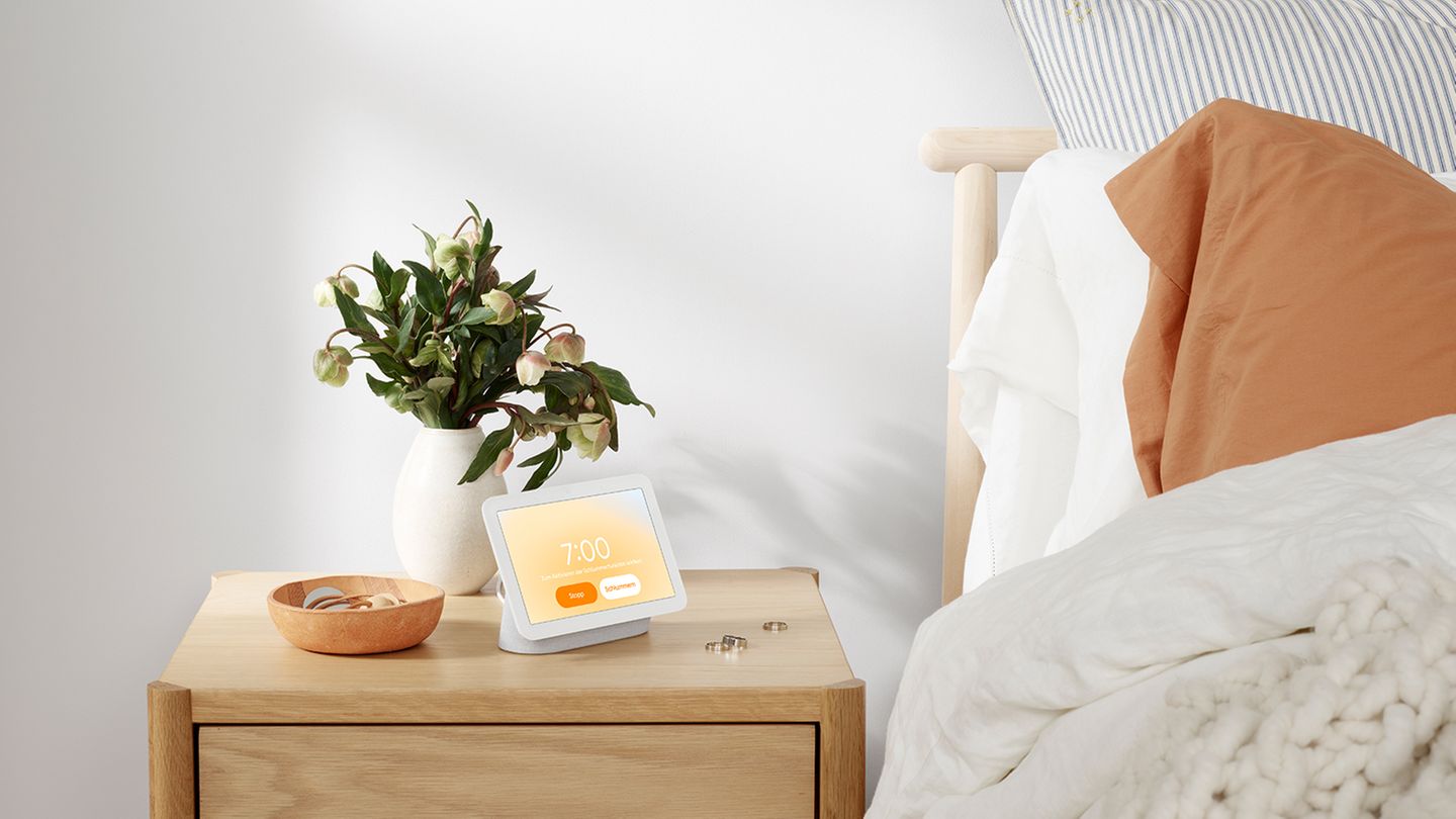 Der neue Nest Hub soll auch beim Schlafen unterstützen